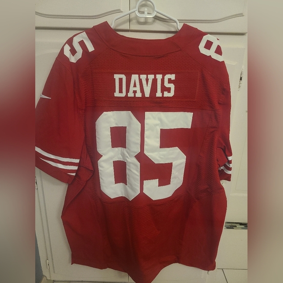 San Francisco 49ers Vernon Davis Nike On Field Jersey - Picture 4 of 10